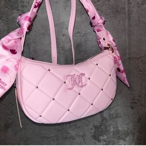 Juicy Couture Light Pink Cherry Shoulder Bag